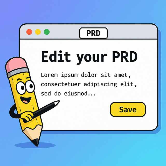 Editable PRDs Are Here, Because Even AI Needs a Rewrite Sometimes